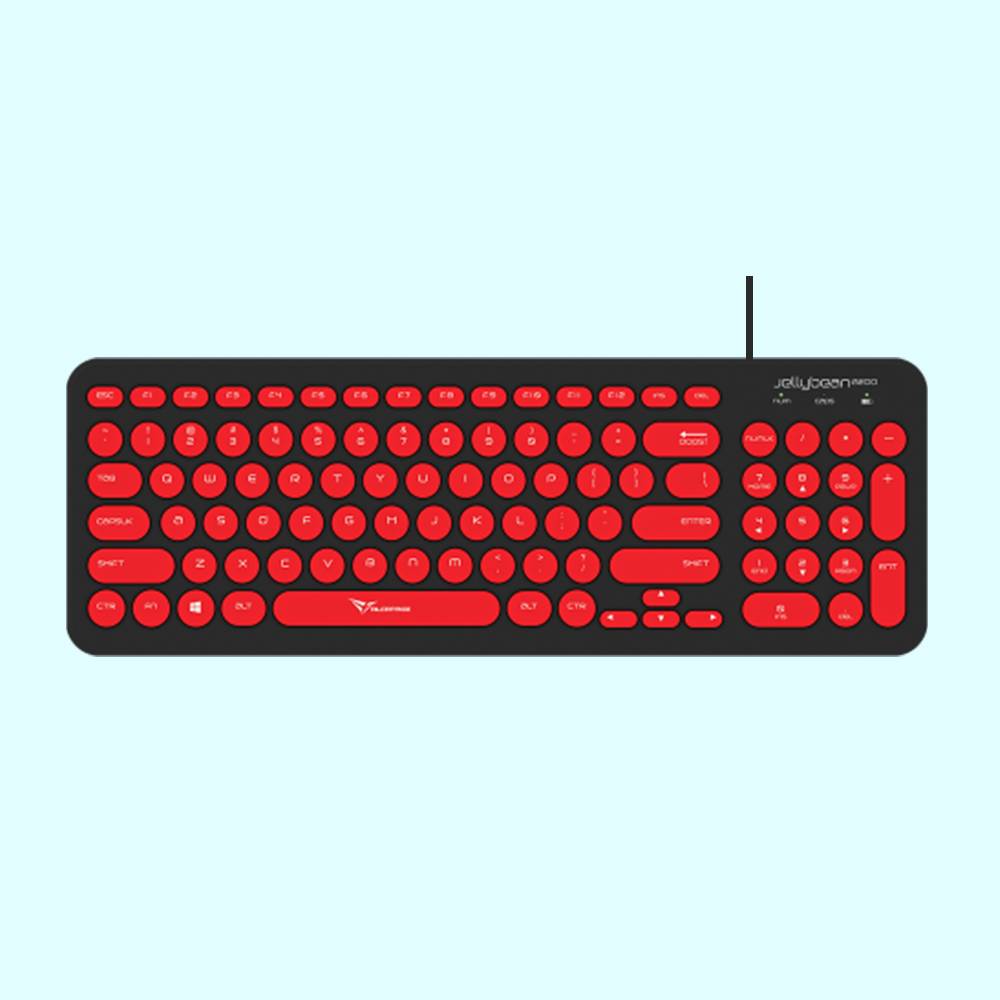 Jelly Bean U200 Slim USB Wired Keyboard 2 Years Warranty