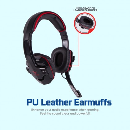 Alpha MG370A Stereo Gaming Headphones With Mic (Mobile Gaming)