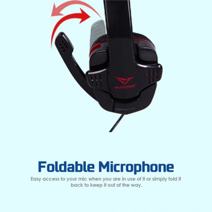 Alpha MG370A Stereo Gaming Headphones With Mic (Mobile Gaming)